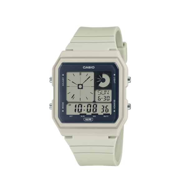 Swiss luxury watch with stainless steel band