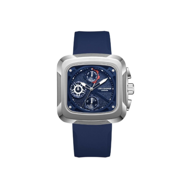 Swiss luxury watch with stainless steel band