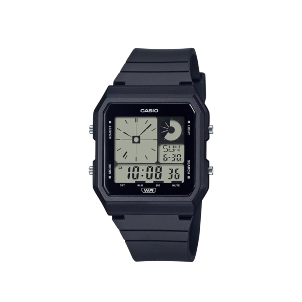 Swiss luxury watch with stainless steel band