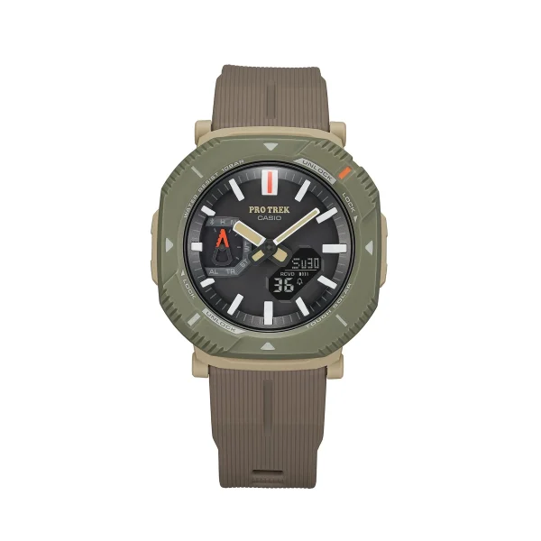 Swiss luxury watch with stainless steel band