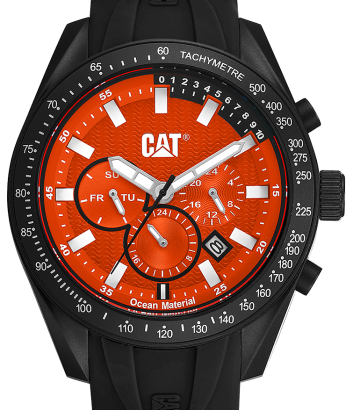 Swiss luxury watch with stainless steel band