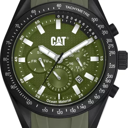 Swiss luxury watch with stainless steel band