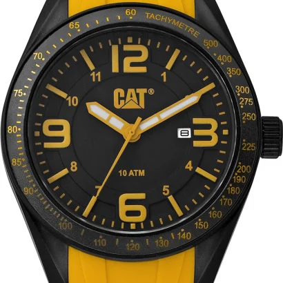 Swiss luxury watch with stainless steel band