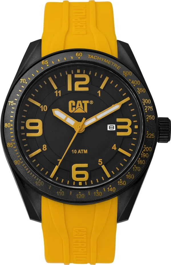 Swiss luxury watch with stainless steel band