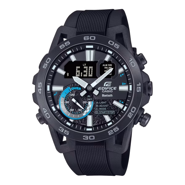 Swiss luxury watch with stainless steel band