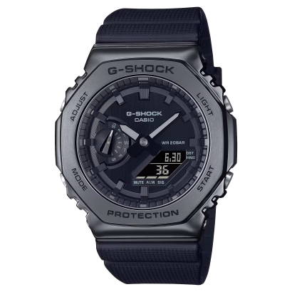 Swiss luxury watch with stainless steel band