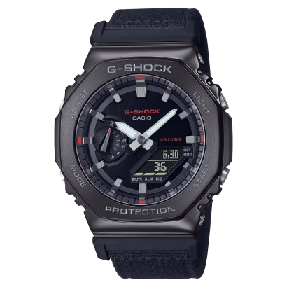 Swiss luxury watch with stainless steel band