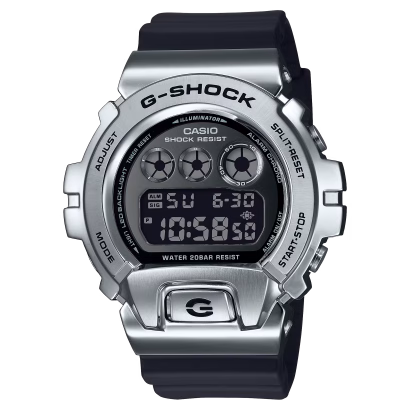 Swiss luxury watch with stainless steel band