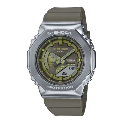 Swiss luxury watch with stainless steel band