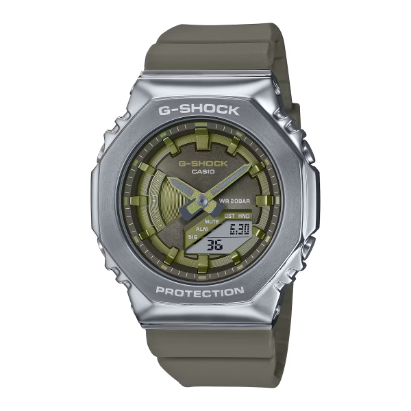 Swiss luxury watch with stainless steel band