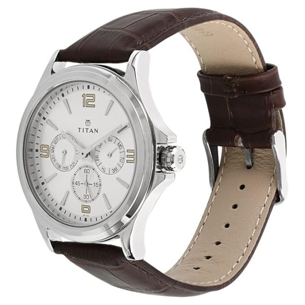 NN1698SL01 Titan Autumn-Winter 19 Analog Silver Dial Men's Watch