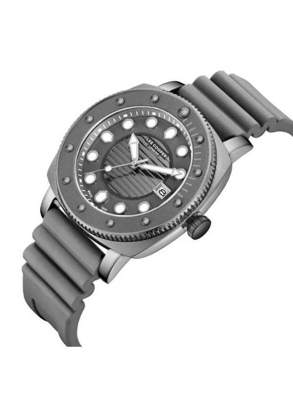 LC08193.066 Men's Silicone Analog Watch