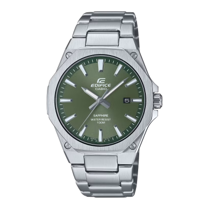 Swiss luxury watch with stainless steel band