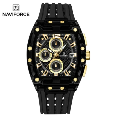 Swiss luxury watch with stainless steel band