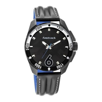 Swiss luxury watch with stainless steel band