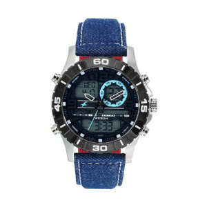FASTRACK NN38035SL05 DENIM ANALOG MEN'S DUAL TIME ANALOG-DIGITAL WATCH