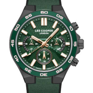 LEE COOPER Men's Multi Function Dark Green Dial Watch - LC08066.077