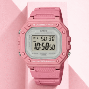 CASIO W218HC-4AV PINK DIGITAL WATCH