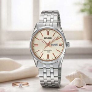 CASIO LTP1335D-9A YELLOW DIAL
