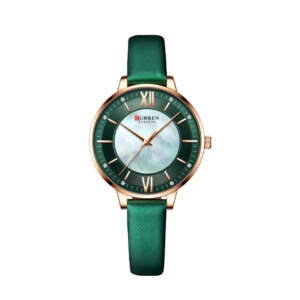 Curren 9080 Fashion Leather Women's Analog Watch