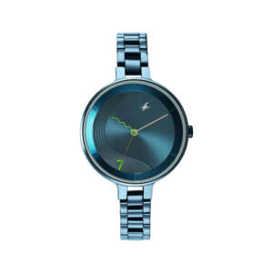 Fastrack 6265QM01 Stunners 3 blue Metal Analog Women's Watch