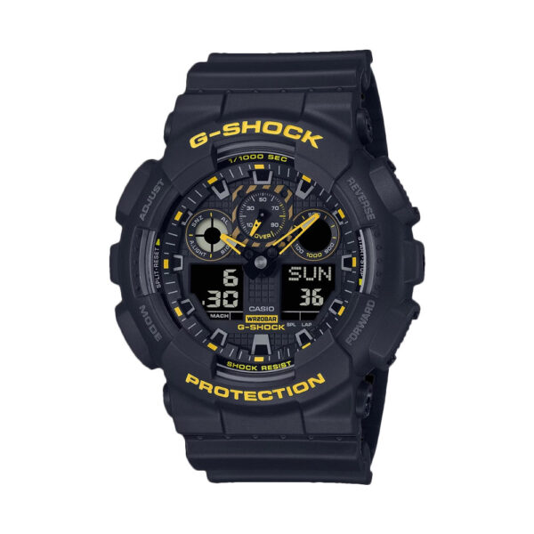 CASIO G-SHOCK GA 100CY-1A DIGITAL ANALOG WATCH