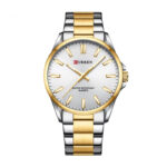 CURREN 9090 MEN'S STAINLESS STEEL ANALOG WATCH