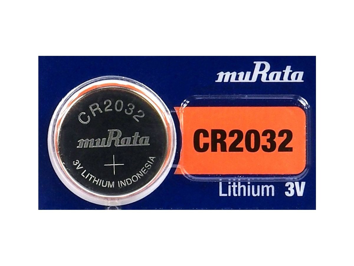 2032.jpeg MuRata CR2032 Lithium Watch Battery 3V - Image 1