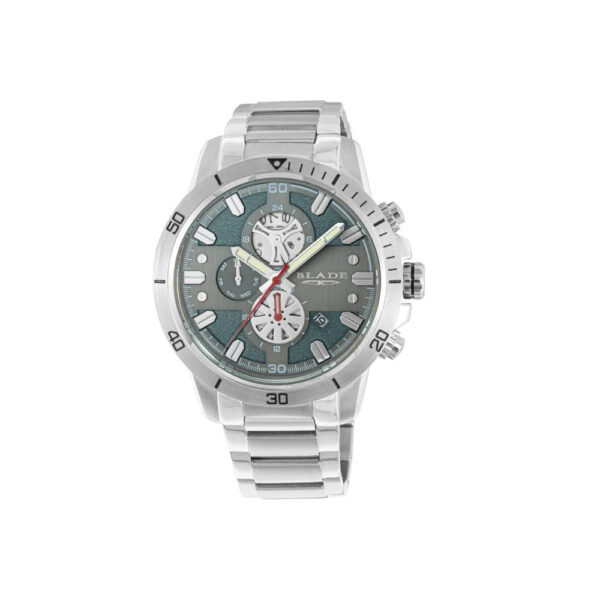 BLADE Virtuoso Blue 3627G2SBS SS Caseback & Band Multifunction Men's Watch