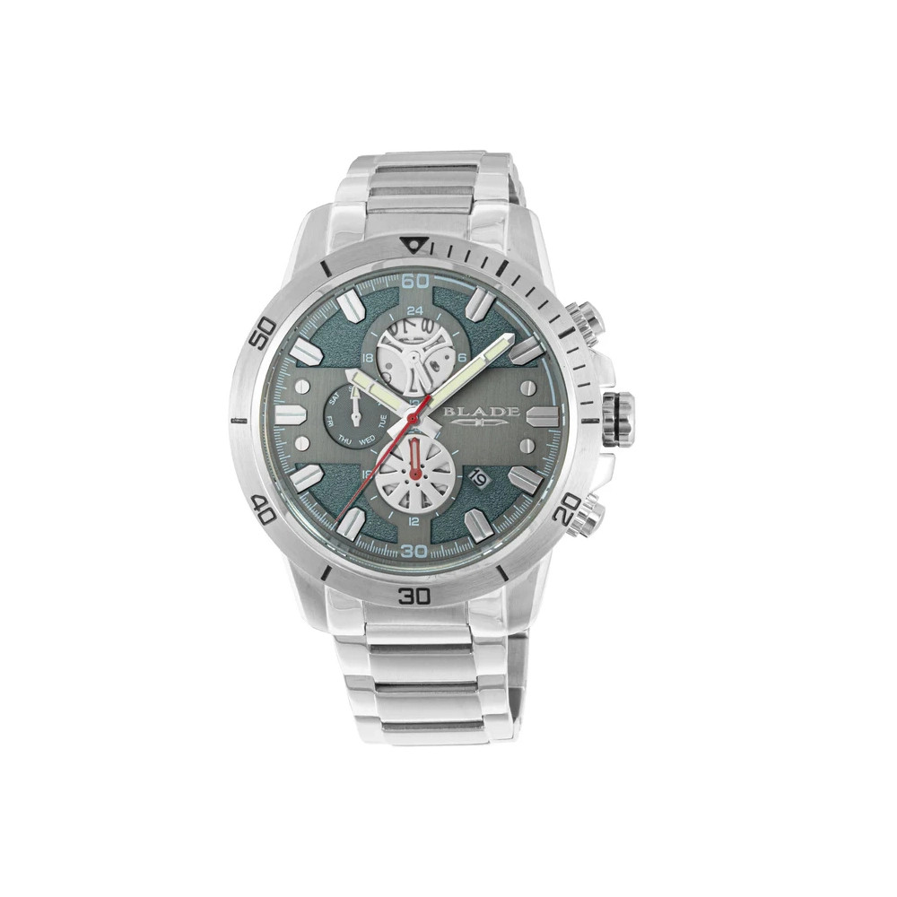 3627G2SBS-t.jpg BLADE Virtuoso Blue 3627G2SBS SS Caseback & Band Multifunction Men's Watch - Image 1