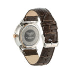 BLADE Sphere Shell 3650G1UWO SS & Leather Day-Date Men's Watch - Image 2