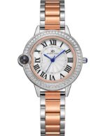 Kenneth Scott Women's White Dial Analog Watch - K22530-KBKW