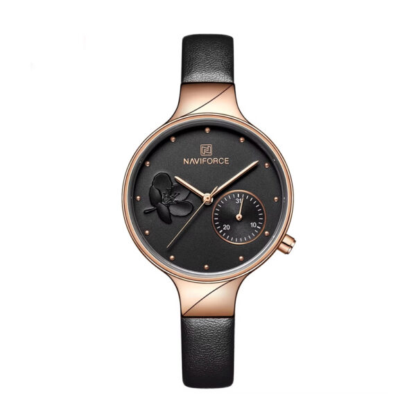 Naviforce 5001 Ladies Analog Leather Watch