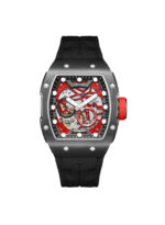 TORNADO XENITH Men's Automatic Red Dial Watch - T24302-XSBB