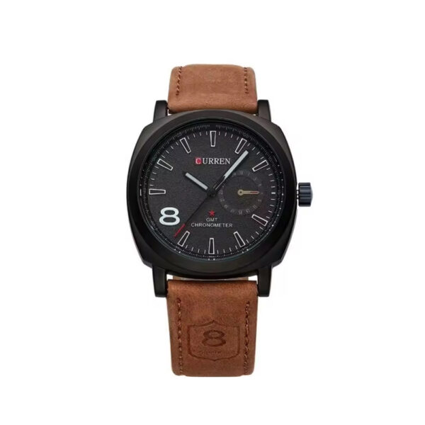 CURREN 8139 MEN'S LEATHER WATCH