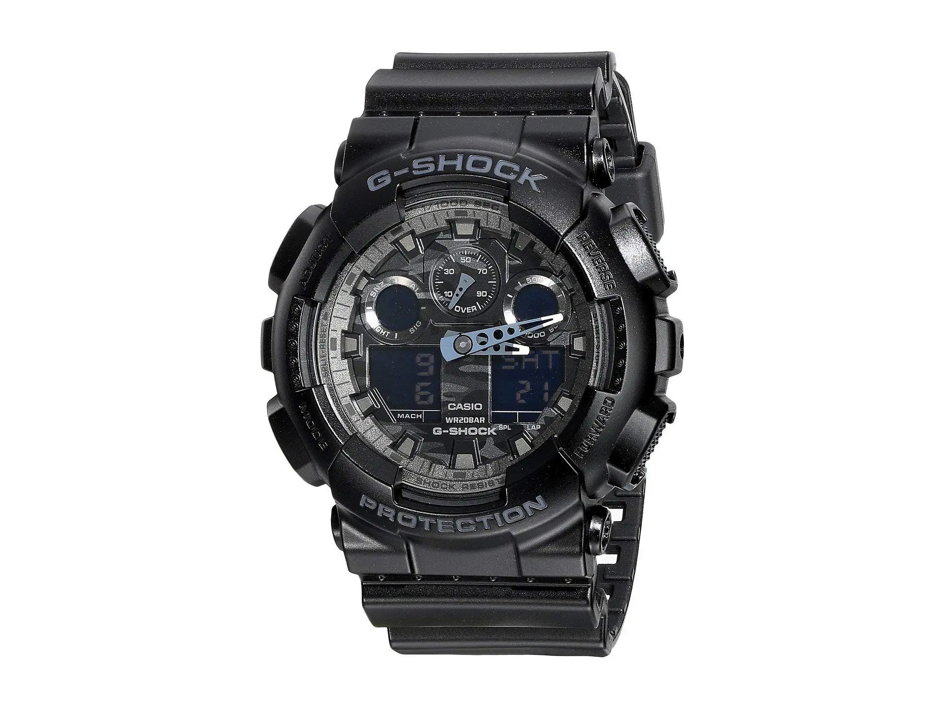81sK7X5y2rL-1.jpg CASIO G-SHOCK GA-100CF-1A DIGITAL WATCH - Image 1
