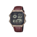 CASIO AE1200WHL-5A Digital World Time Men's Watch