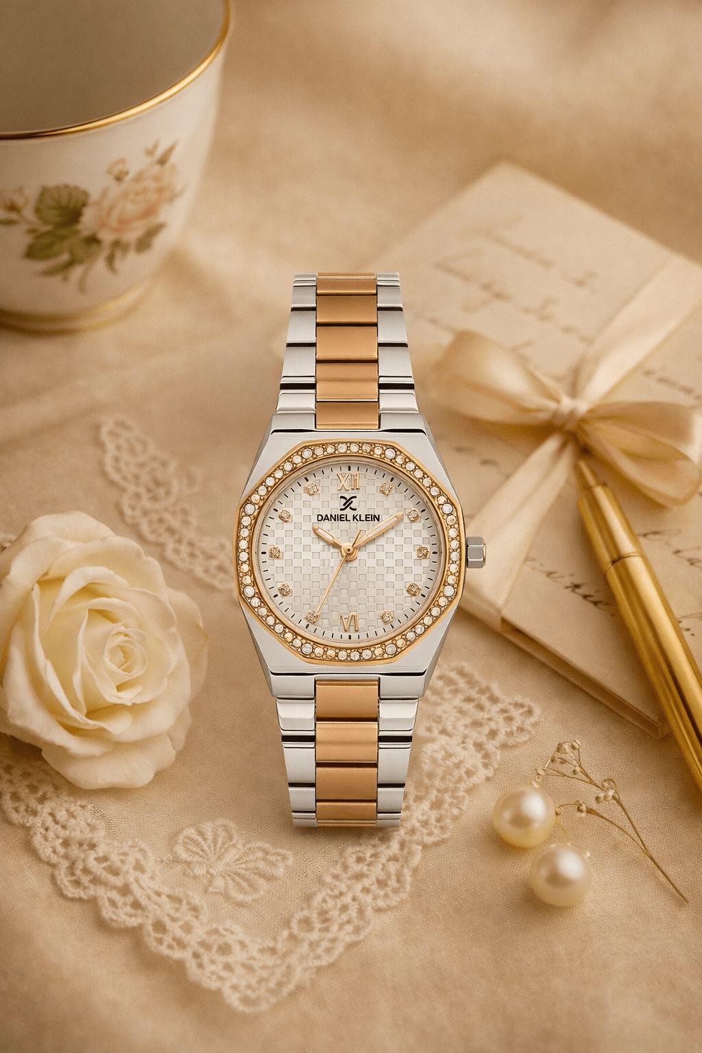 ChatGPT-Image-Mar-12-2026-12_24_53-PM.png DANIEL KLEIN 1140996 ROSE GOLD WATCH - Image 1