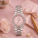 DANIEL KLEIN 1140992 PINK DIAL WATCH