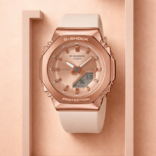 CASIO G-SHOCK GMS2110PG-4A PEACH DIAL
