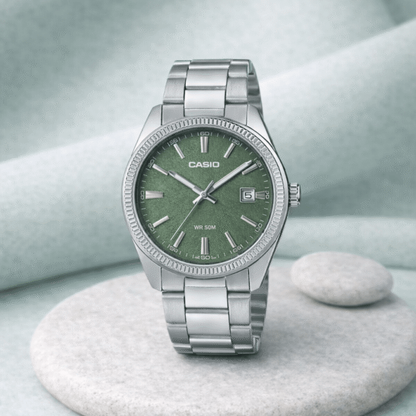 CASIO MTP1302DA-3A GREEN DIAL