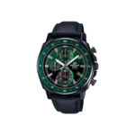 CASIO EDIFICE EFV-600CL-3AV CHRONOGRAPH LEATHER WATCH