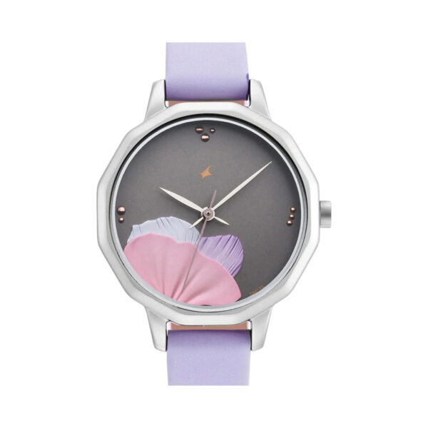 Fastrack 6259SL01 RETREAT PURPLE Leather Analog Women's Watch