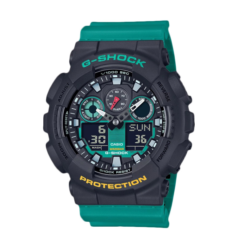 GA-100MT-1A3.jpg CASIO G-SHOCK GA-100MT-1A3 DIGITAL ANALOG WATCH - Image 1