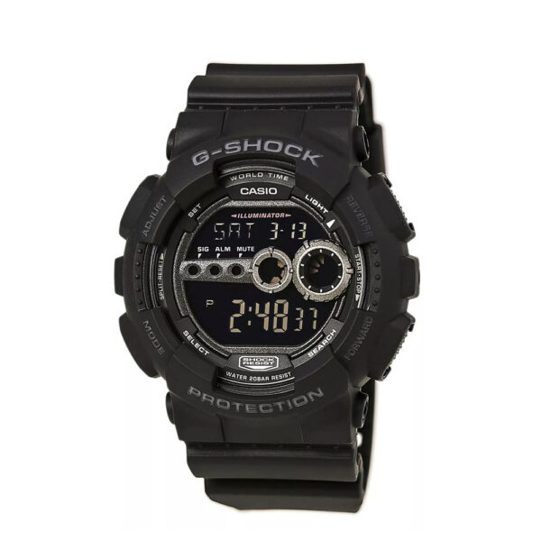 CASIO G-SHOCK GD100-1B DIGITAL WATCH