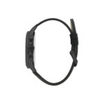 Lee Cooper Men Black Chronograph Leather Strap Watch | LC07493.061 - Image 2