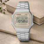 CASIO A168WA-8A CREAM DIAL