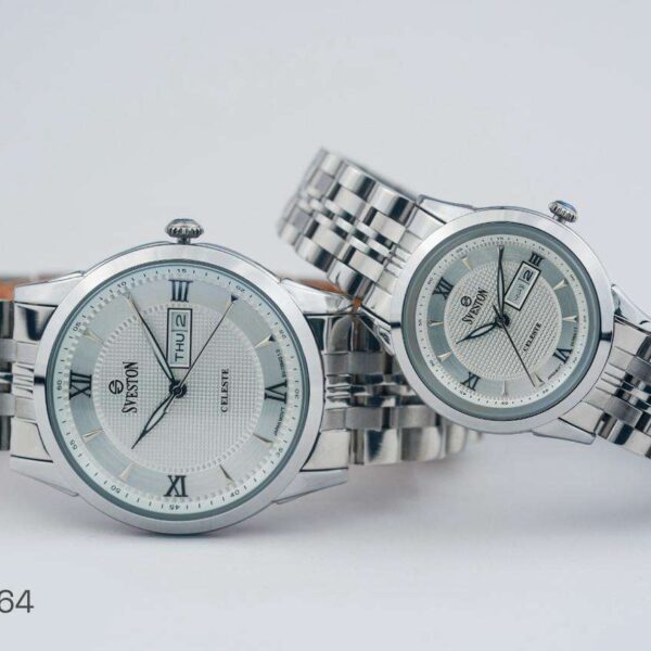 SVESTON-7564 COUPLE WATCH