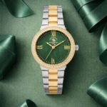 SANTA BARBARA POLO & RACQUET CLUB GREEN DIAL WATCH SB POLOCLUB 1105534