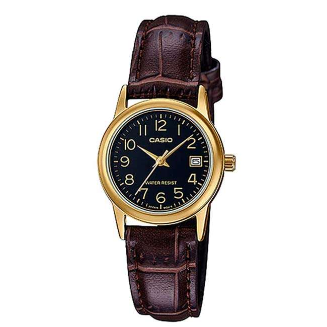 casio-ltp-v002gl-1b-mujer-cuero-marron-dorado.jpg CASIO LTPV002GL-1B - Image 1